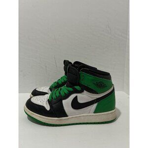 Nike Air Jordan Sneaker Youth Size 4.5 FD1437-031 Celtics Black Green Shoes